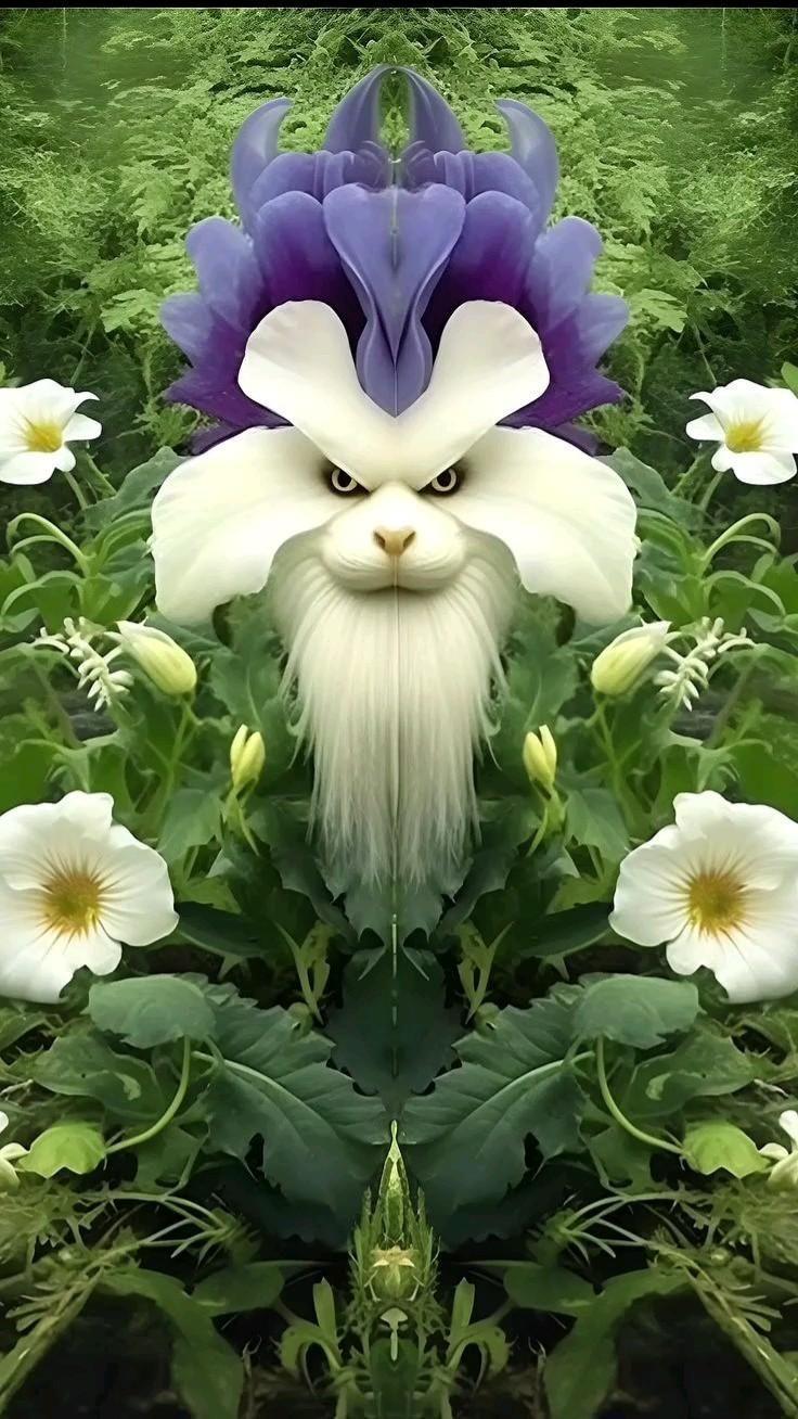 Whimsical Whirl of Wildflowers